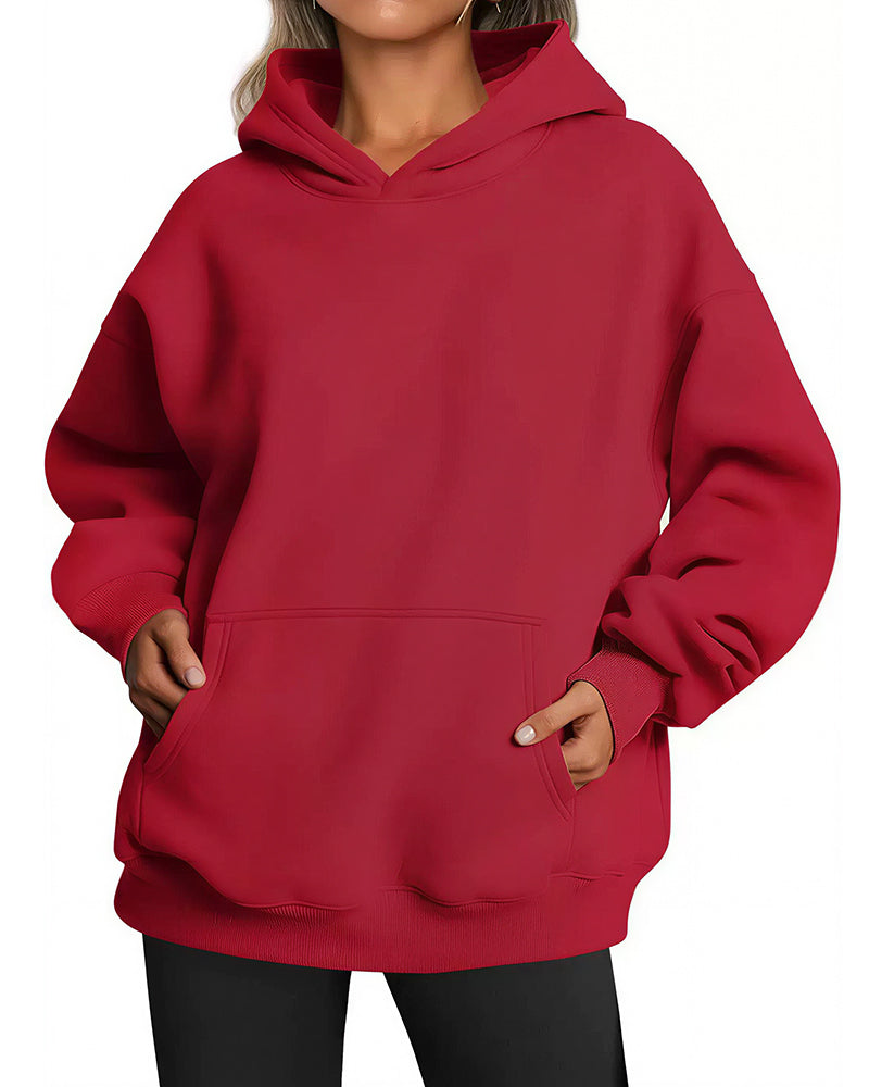 Willluxe® The Everyday Oversized Drop-Shoulder Hoodie