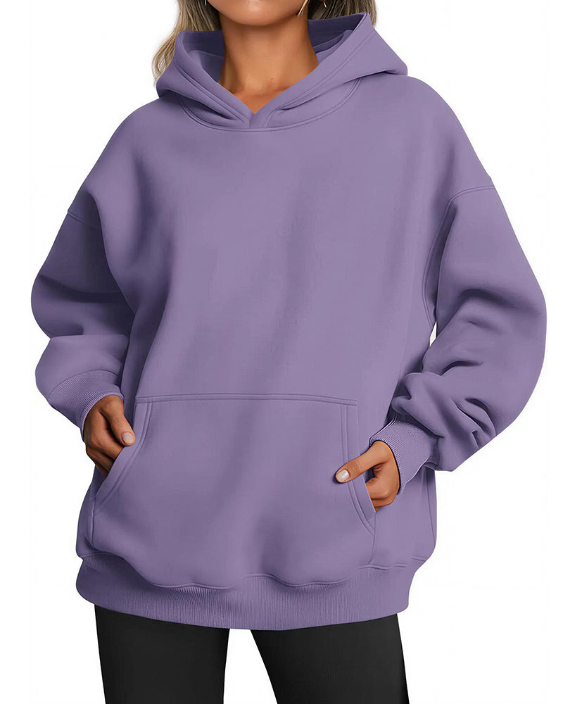 Willluxe® The Everyday Oversized Drop-Shoulder Hoodie