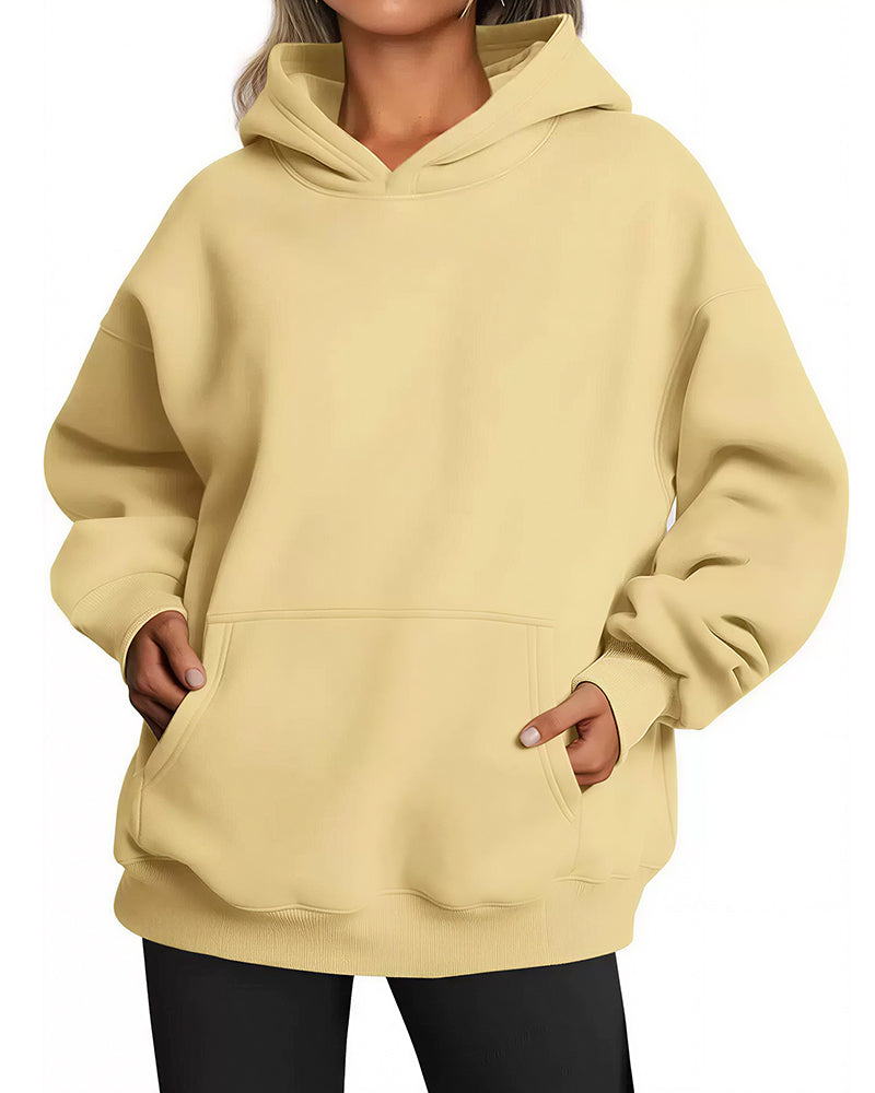 Willluxe® The Everyday Oversized Drop-Shoulder Hoodie