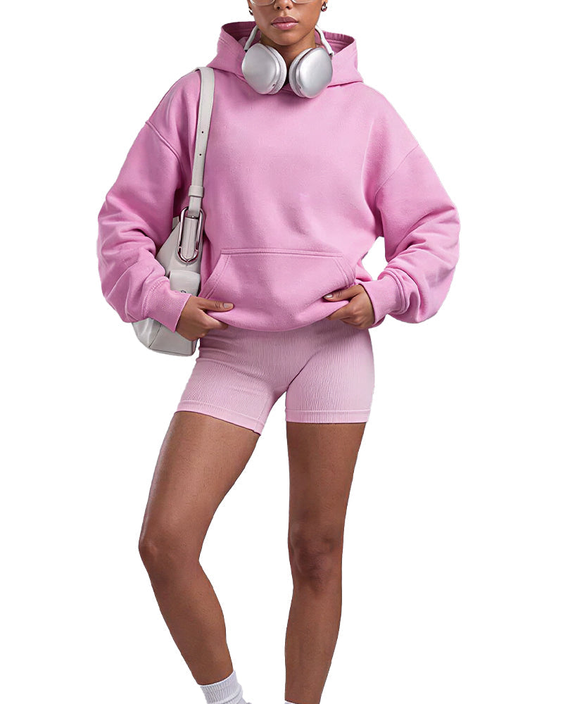 Willluxe® The Everyday Oversized Drop-Shoulder Hoodie