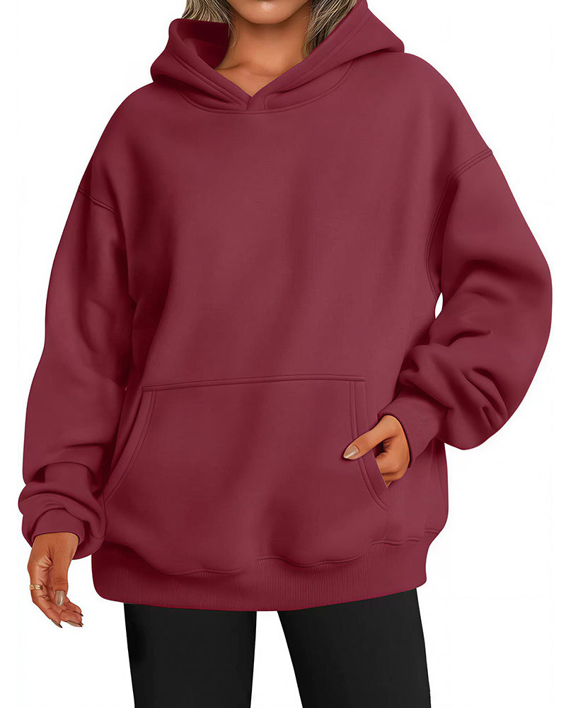 Willluxe® The Everyday Oversized Drop-Shoulder Hoodie