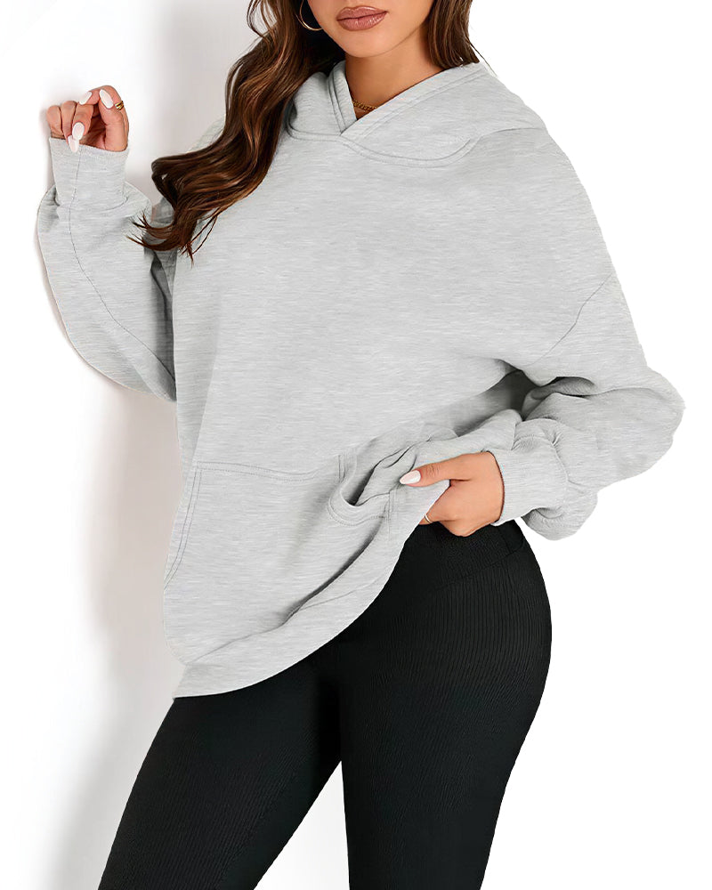 Willluxe® The Everyday Oversized Drop-Shoulder Hoodie