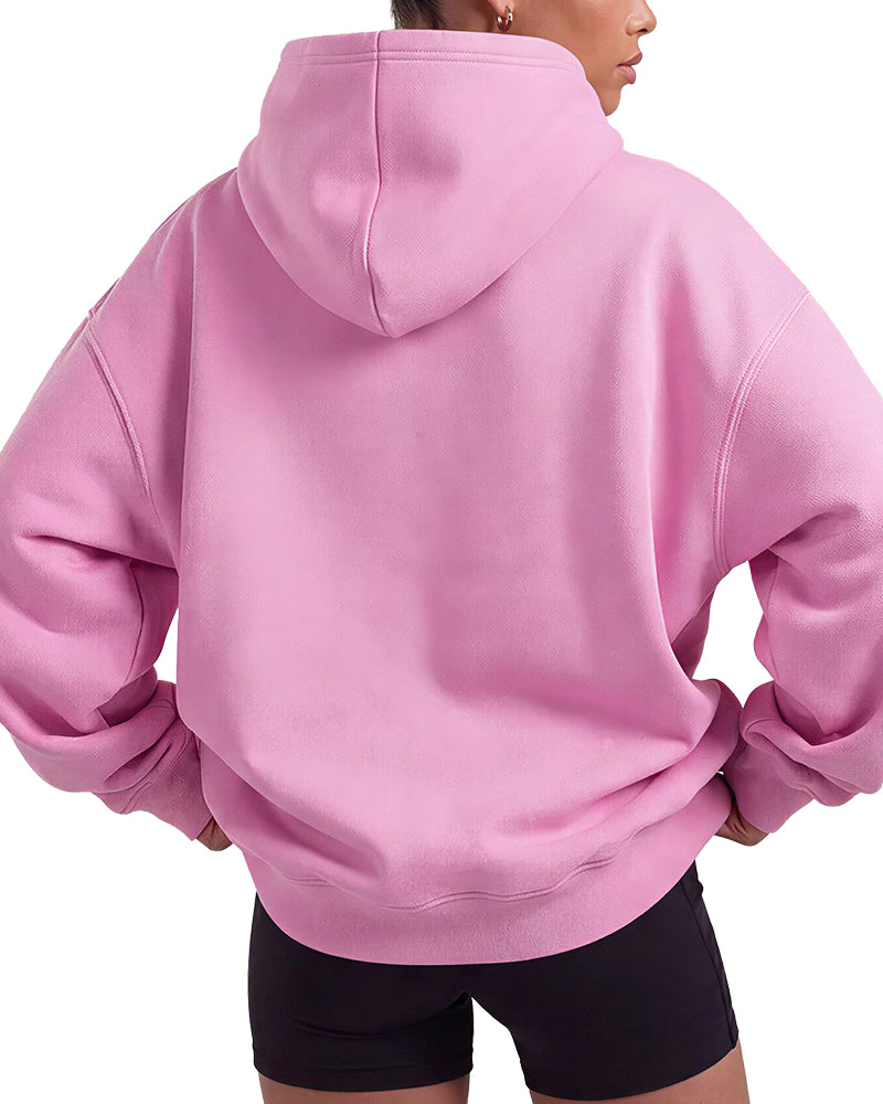 Willluxe® The Everyday Oversized Drop-Shoulder Hoodie