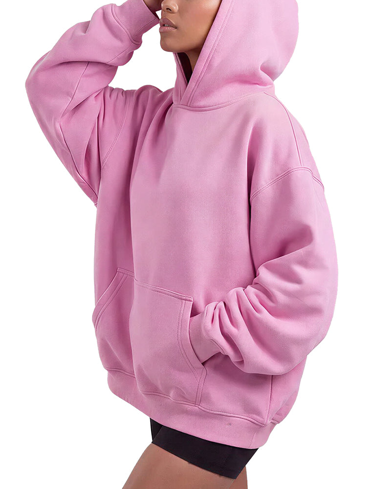 Willluxe® The Everyday Oversized Drop-Shoulder Hoodie