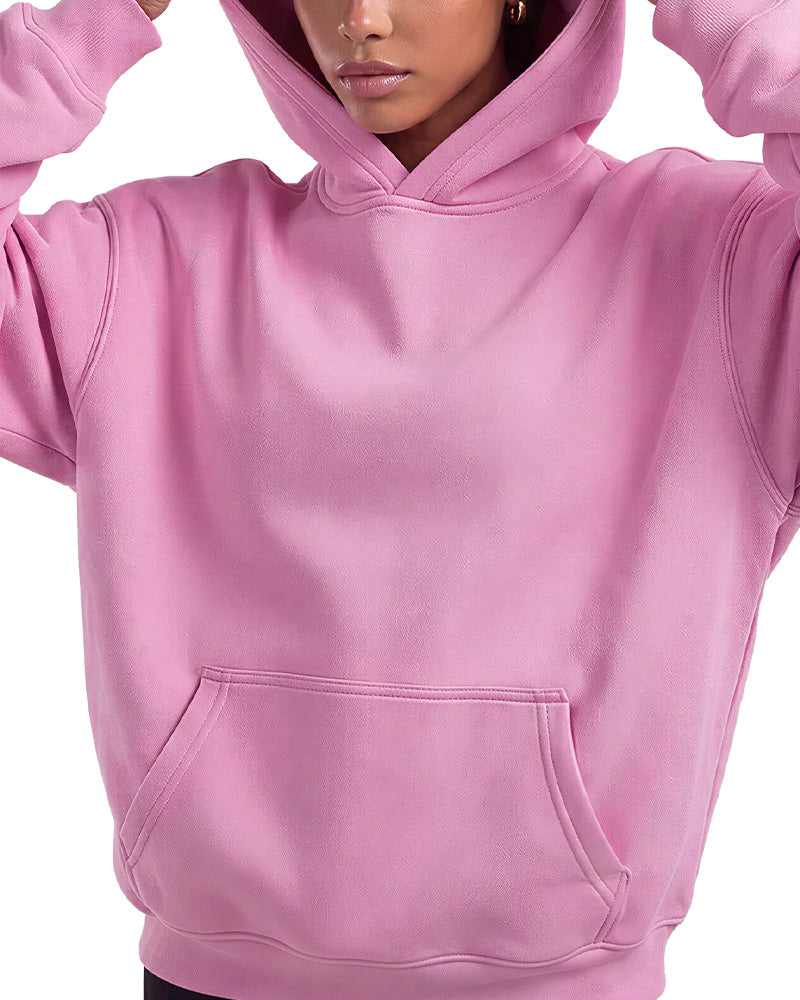 Willluxe® The Everyday Oversized Drop-Shoulder Hoodie