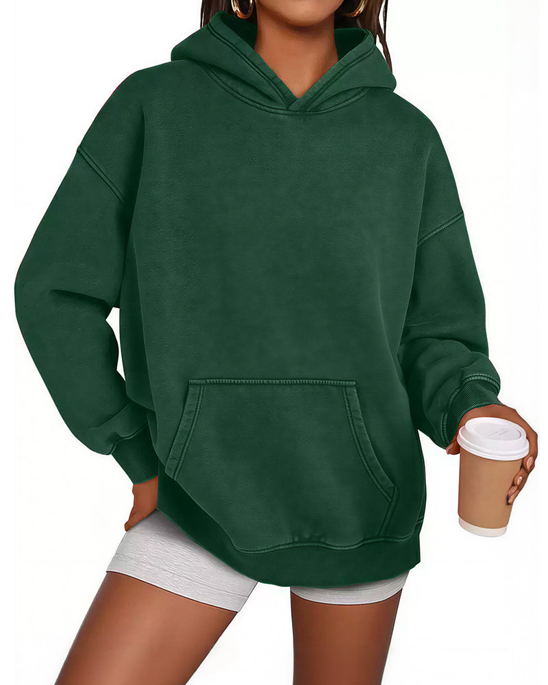 Willluxe® Vintage Wash Oversized Hoodie