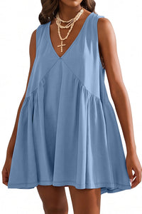 Willluxe® V-Neck Flowy Mini Sundress With Pockets