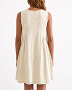 Willluxe® V-Neck Flowy Mini Sundress With Pockets