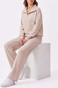 Willluxe® The Effortless Half-Zip Lounge Set