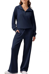 Willluxe® The Effortless Half-Zip Lounge Set