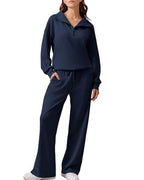 Willluxe® The Effortless Half-Zip Lounge Set