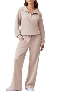 Willluxe® The Effortless Half-Zip Lounge Set