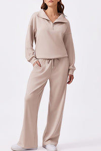 Willluxe® The Effortless Half-Zip Lounge Set
