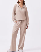 Willluxe® The Effortless Half-Zip Lounge Set