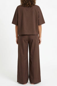 Willluxe® Relaxed Top & Wide-Leg Pants Set