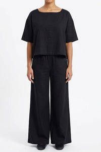 Willluxe® Relaxed Top & Wide-Leg Pants Set