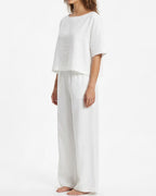 Willluxe® Relaxed Top & Wide-Leg Pants Set
