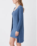 Willluxe® Ribbed Cami Dress & Cardigan Set