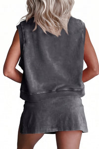 Willluxe® Washed Cotton 2-Piece Casual Set
