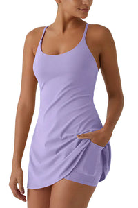 Willluxe® Active Dress with Built-in Shorts & Pockets