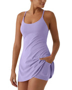Willluxe® Active Dress with Built-in Shorts & Pockets
