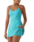 Willluxe® Active Dress with Built-in Shorts & Pockets