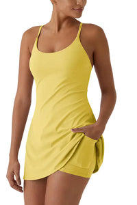 Willluxe® Active Dress with Built-in Shorts & Pockets