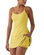 Willluxe® Active Dress with Built-in Shorts & Pockets