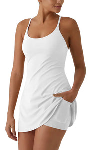 Willluxe® Active Dress with Built-in Shorts & Pockets