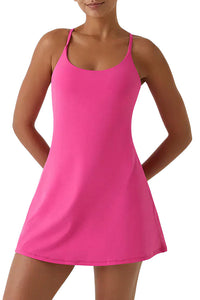 Willluxe® Active Dress with Built-in Shorts & Pockets