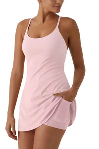 Willluxe® Active Dress with Built-in Shorts & Pockets