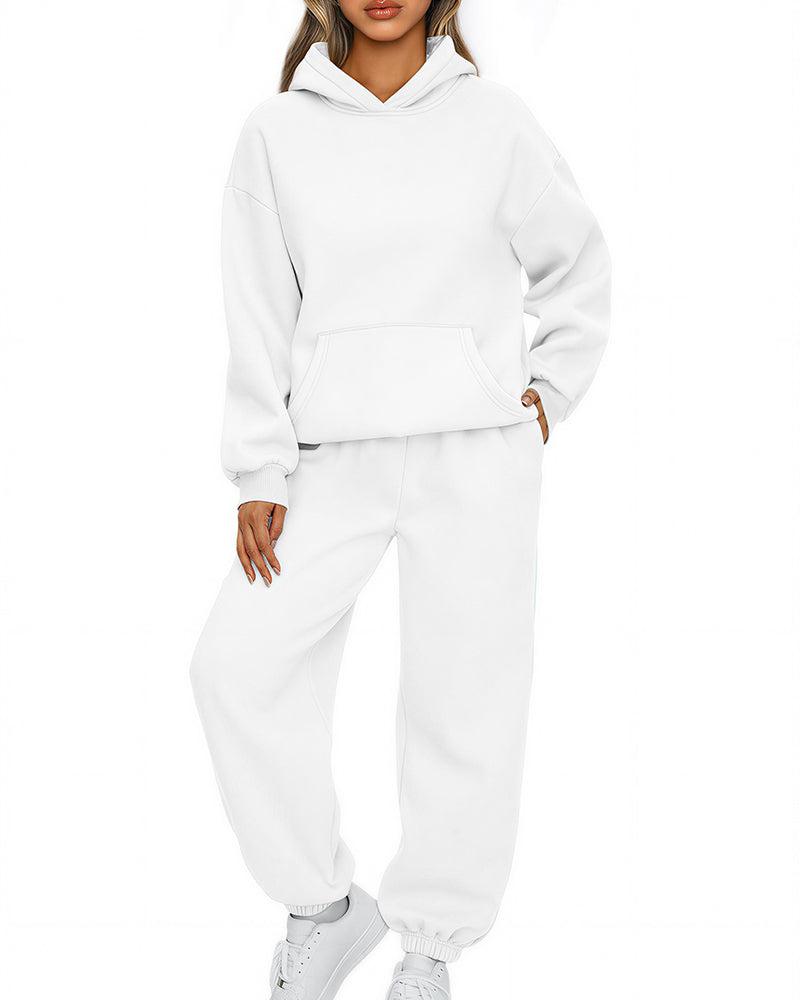 Willluxe® Oversized Hoodie & Jogger Lounge Set