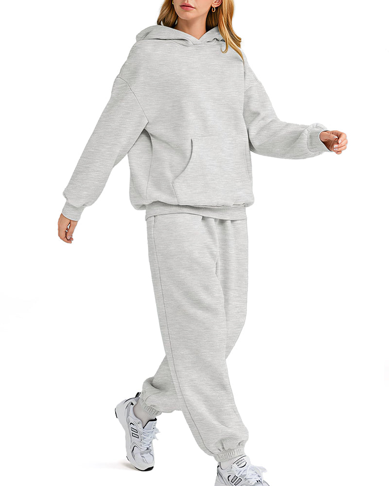Willluxe® Oversized Hoodie & Jogger Lounge Set
