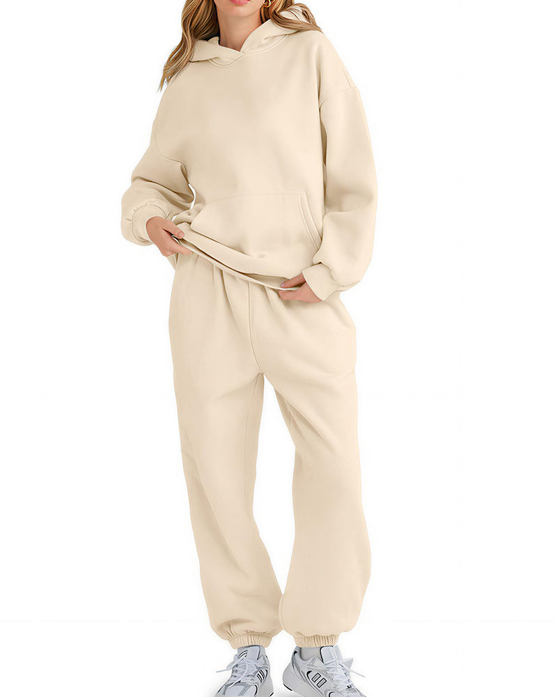 Willluxe® Oversized Hoodie & Jogger Lounge Set