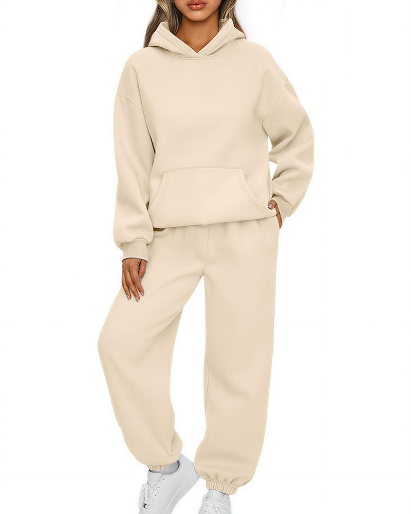 Willluxe® Oversized Hoodie & Jogger Lounge Set