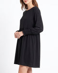 Willluxe® Smocked Sleeve Babydoll Mini Dress