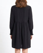 Willluxe® Smocked Sleeve Babydoll Mini Dress