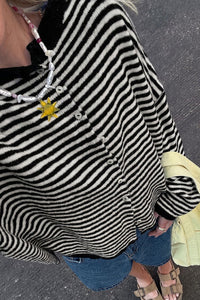 Willluxe® Retreat Striped Knit Cardigan
