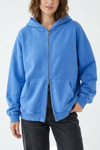 Willluxe® Unisex Heavyweight Fleece Full-Zip Hoodie