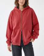 Willluxe® Unisex Heavyweight Fleece Full-Zip Hoodie