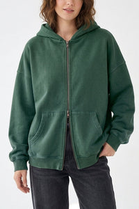 Willluxe® Unisex Heavyweight Fleece Full-Zip Hoodie