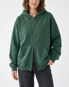 Willluxe® Unisex Heavyweight Fleece Full-Zip Hoodie