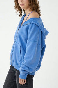 Willluxe® Unisex Heavyweight Fleece Full-Zip Hoodie