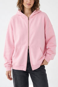 Willluxe® Unisex Heavyweight Fleece Full-Zip Hoodie