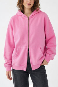 Willluxe® Unisex Heavyweight Fleece Full-Zip Hoodie