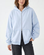 Willluxe® Unisex Heavyweight Fleece Full-Zip Hoodie