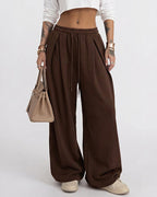 Willluxe® The Sculpted Street Pleated Baggy Sweats