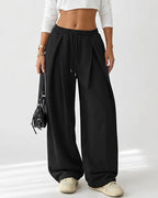 Willluxe® The Sculpted Street Pleated Baggy Sweats