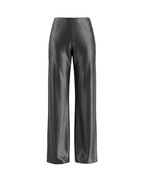 Willluxe® Mid-Waisted Liquid Drape Satin Wide-Leg Pants
