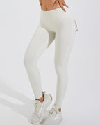 Willluxe® High-Waisted Scrunch Booty Cargo Leggings with Pockets